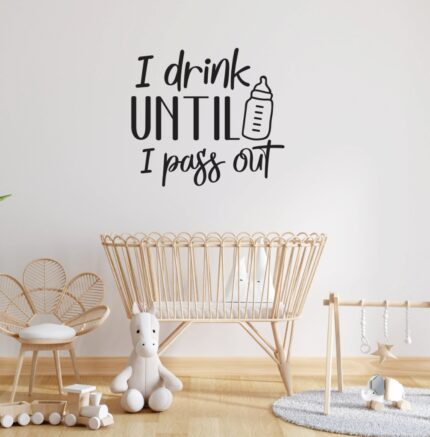 Sticker perete copii Pass Out