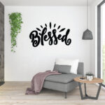 Sticker perete Blessed