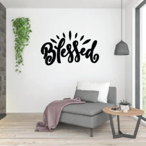 Sticker perete Blessed