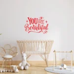 Sticker perete Beautiful