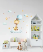 Sticker perete copii Girafa Vesela