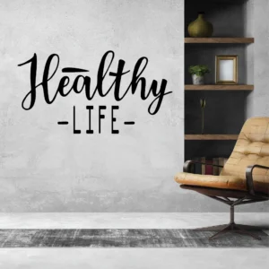 Sticker perete Healthy Life