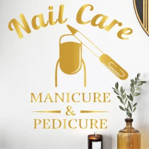 Sticker salon Beauty Nail
