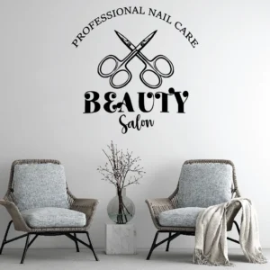 Sticker Salon Beauty Salon Nails