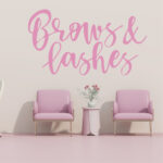 Sticker salon Brows and Lashes