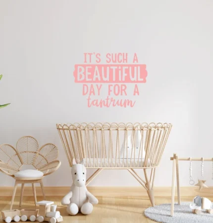 Sticker perete Tantrum