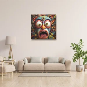 Tablou canvas Abstract Face