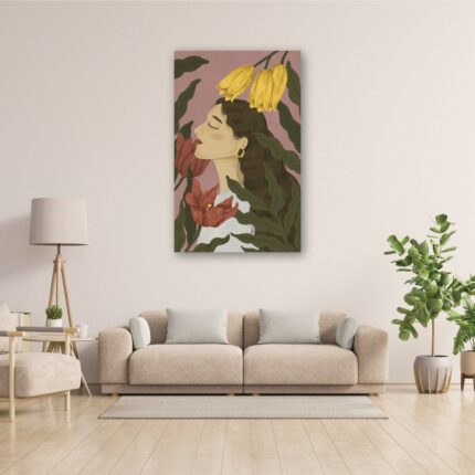 Tablou Canvas Woman Nature