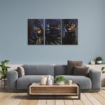 Tablouri canvas set Blue Woman - imagine 3