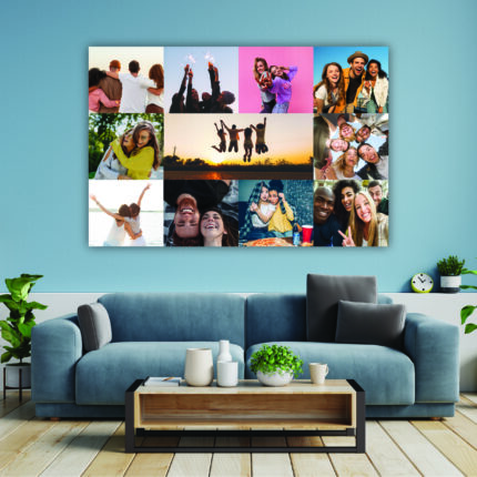 Tablou canvas personalizat cu 11 poze