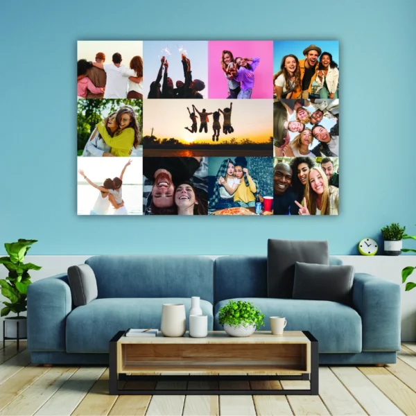 Tablou canvas personalizat cu 11 poze