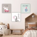 Tablouri canvas copii Set Animale 2