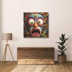 Tablou canvas Abstract Face