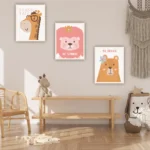 Tablouri canvas copii animale