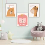 Tablouri canvas copii animale