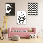 Tablouri canvas copii Panda 2