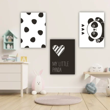 Tablouri canvas copii Panda