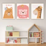 Tablouri canvas copii animale