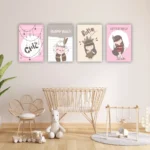 Tablouri canvas copii Boho