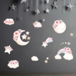 Sticker personalizat nume fete Luna