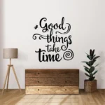 Sticker perete birou Good Things