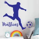 Sticker personalizat cu nume Footballplayer 3