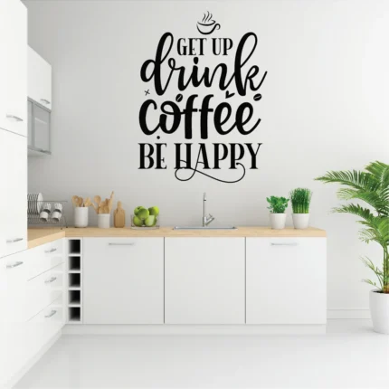 Sticker bucatarie Drink Coffee