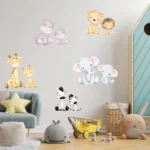 Sticker perete copii Animale Baby