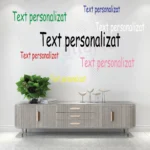 Sticker personalizat cu text