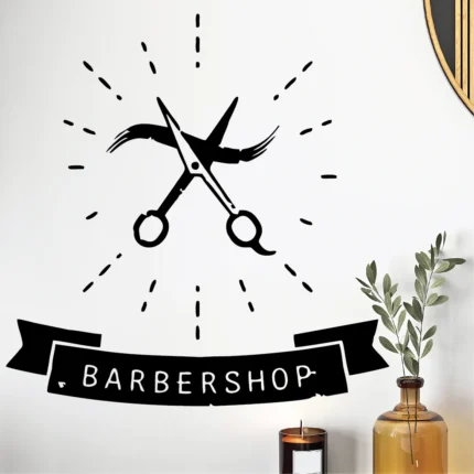 Autocolant Barber