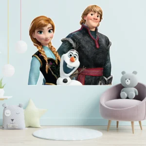Sticker Frozen Ana Olaf Kristoff