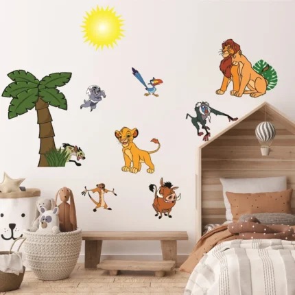Sticker perete copii Simba