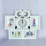 Rama foto colaj 4 poze bufnita