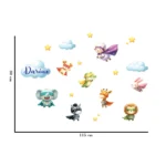 Sticker personalizat Animale Eroi