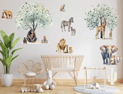 Sticker perete copii Safari