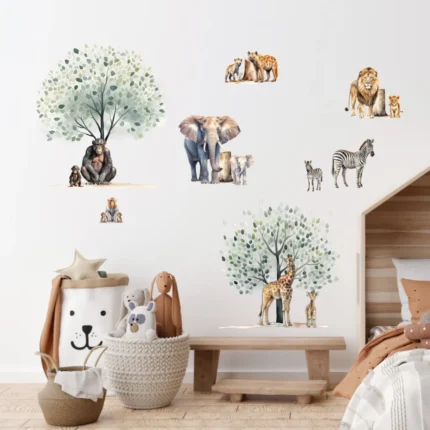 Sticker perete copii Safari