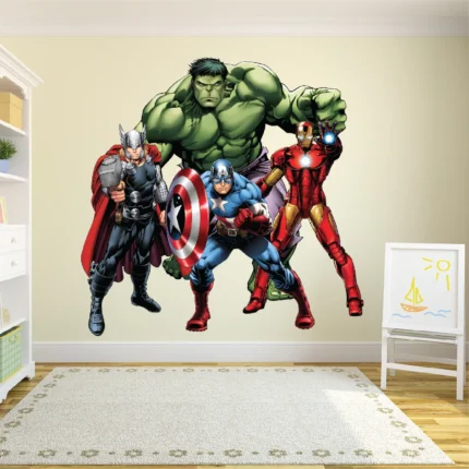 Sticker perete Supereroi Marvel