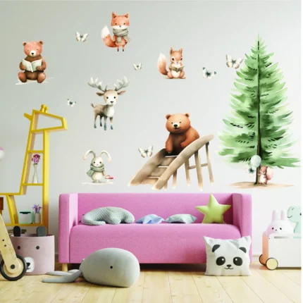 Sticker perete copii Forest