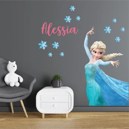 Sticker personalizat Elsa