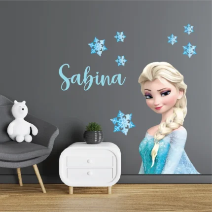 Sticker Elsa Personalizat