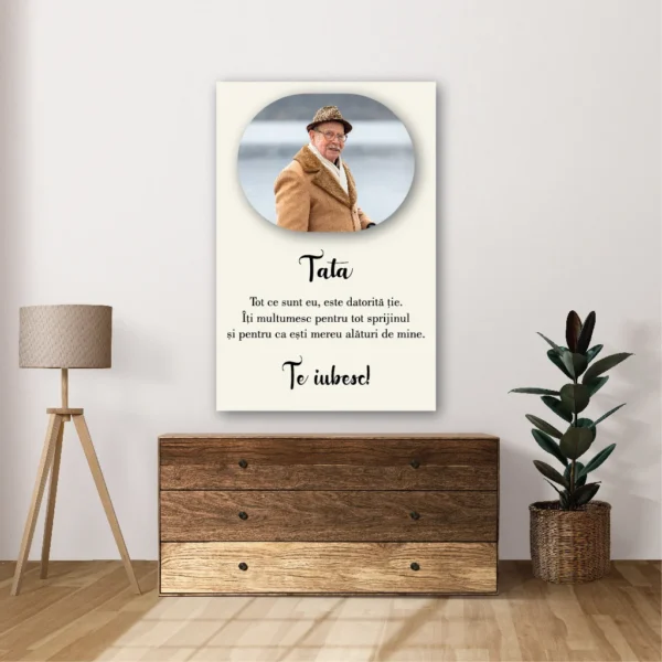 Tablou colaj personalizat Cadou pentru tata