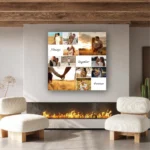 Tablou canvas colaj personalizat 11 poze