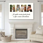 Tablou canvas colaj cadou pentru Mama