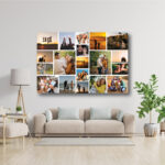 Tablou canvas personalizat cu 19 poze