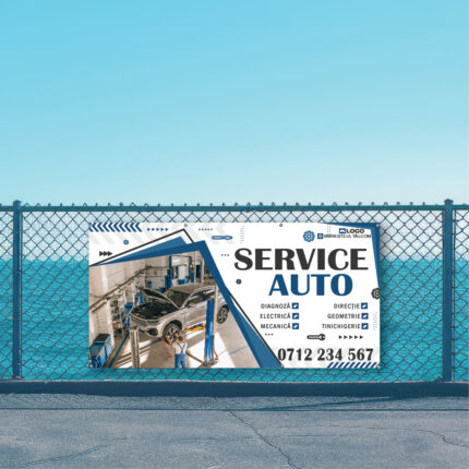 Banner personalizat Service
