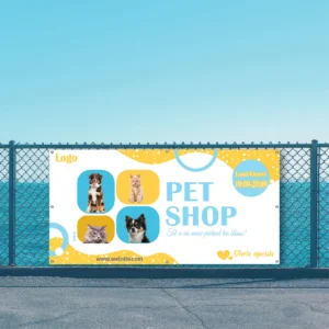 Banner Personalizat PetShop