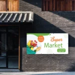 Banner Personalizat Supermarket
