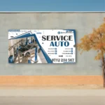 Banner personalizat Service