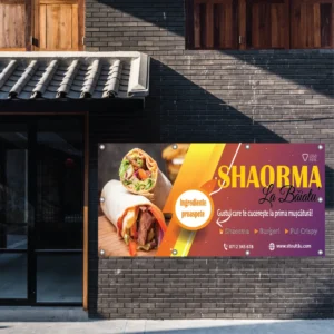 Banner personalizat Shaormerie