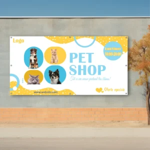 Banner Personalizat PetShop